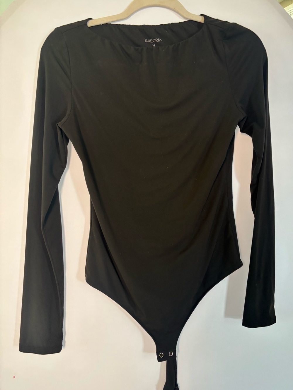 Women's Black One-Piece Bodysuit